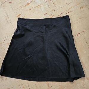 Quince Pull-On Silk Mini Skirt
